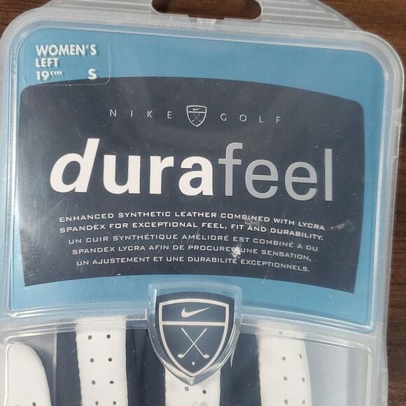Nike Golf Durafeel Womens Left Hand ‎ Glove Size Small 19cm - Picture 2 of 8